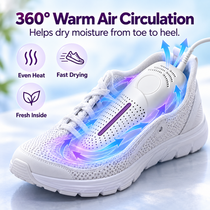 2-in-1 Shoe Dryer & Deodorizer – Quick Drying