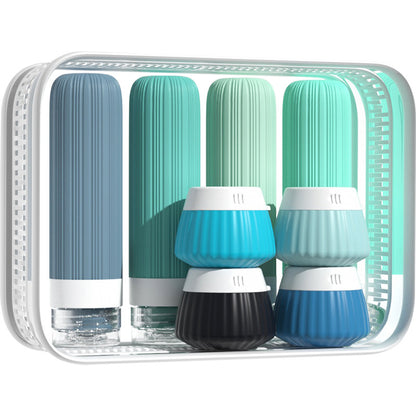 4/8-Piece Silicone Travel Bottle Set