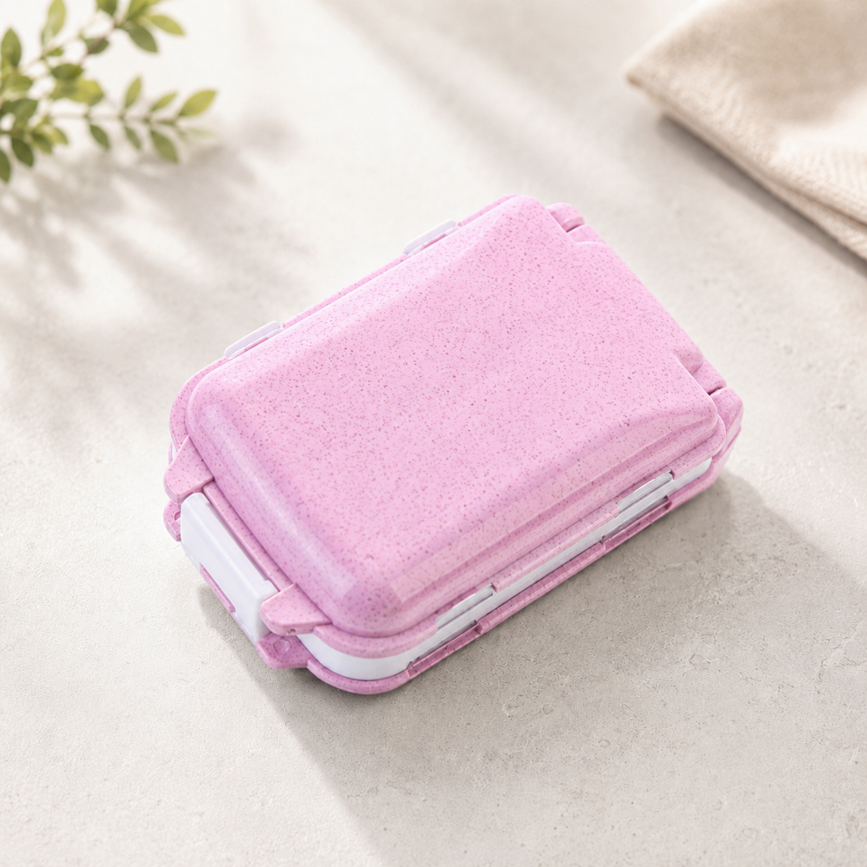 Folding Portable Travel Pill Organizer Box 💊