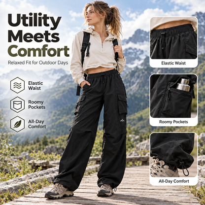 Unisex Water-Resistant Quick-Dry Hiking Pants