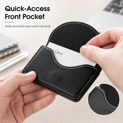 Slim Magnetic Business Card Holder