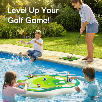 ⚡ The Ultimate Backyard Summer Flex: The Pop-Up Floating Golf Green Kit with Safe Sticky Balls That Turns Every Pool Into A 5-Star Family Country Club! 🌊🏌️‍♂️