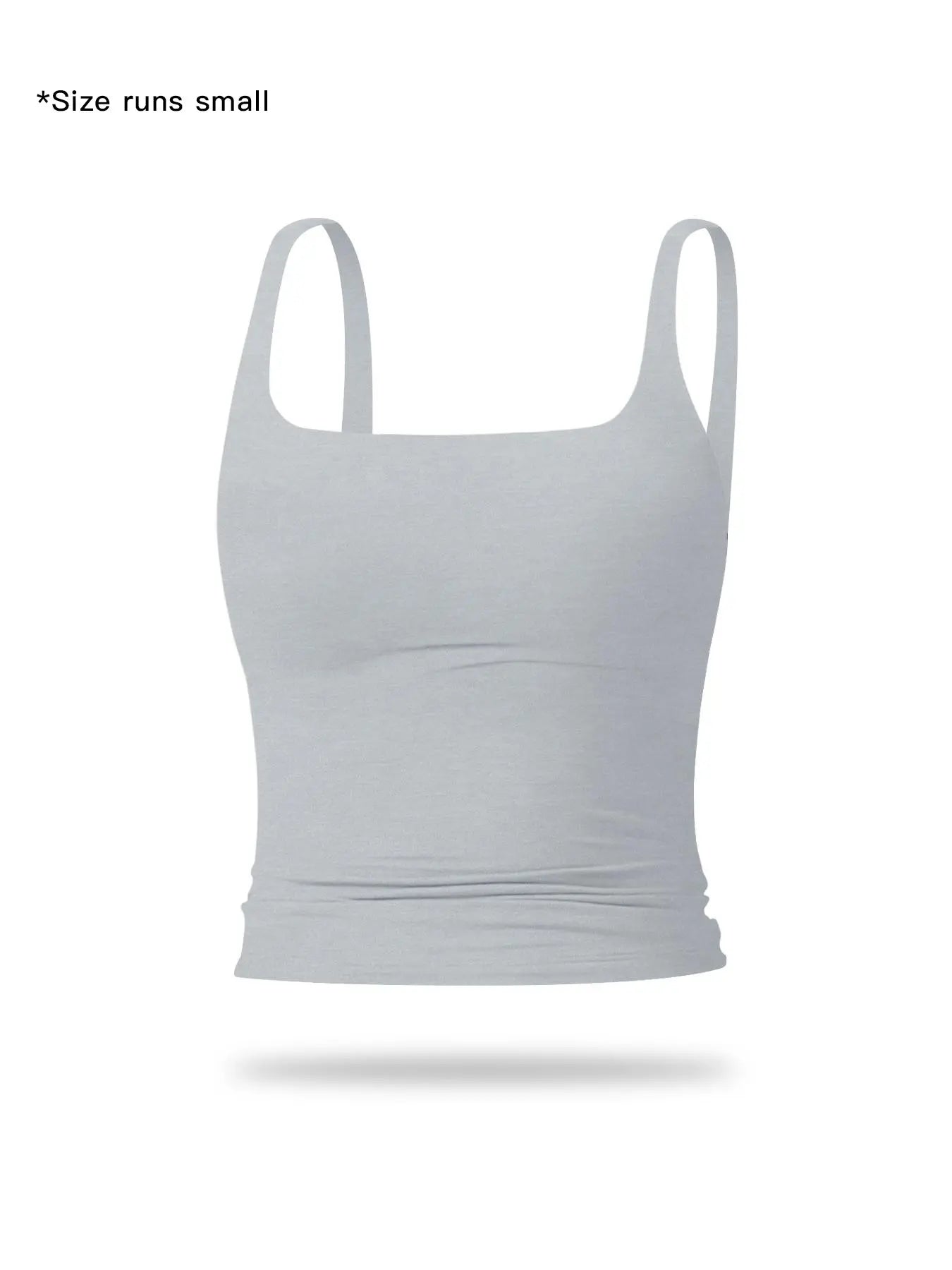 🏋️‍♀️ Minimalist Aesthetic | Women's Solid Color Tight Sports Tank Top 🏃‍♀️