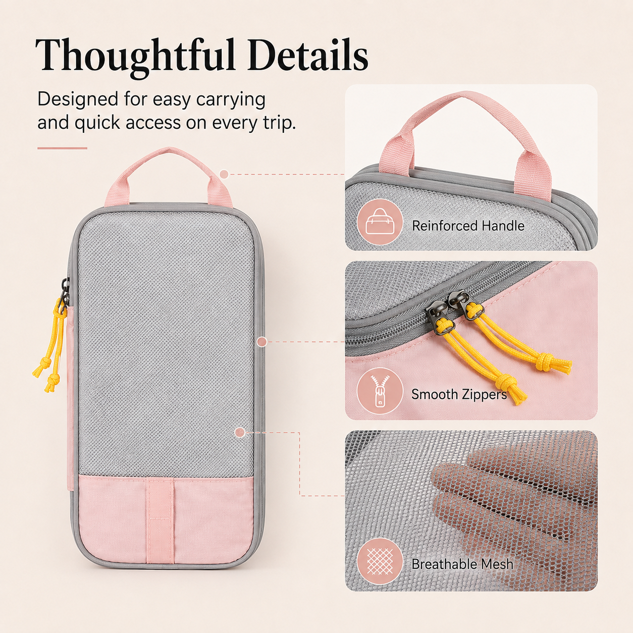 6-piece compression storage bag set