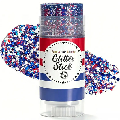 ⚡ Born to Sparkle: The Ultimate 4th of July Red, White & Blue Glitter Stick That Puts a Fest in Every Party! ✨