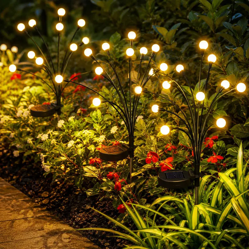 🔮 Bring Your Garden to Life: The Magical Solar Firefly Lights That Sway in the Breeze Like Real Fireflies! 🌟🏡