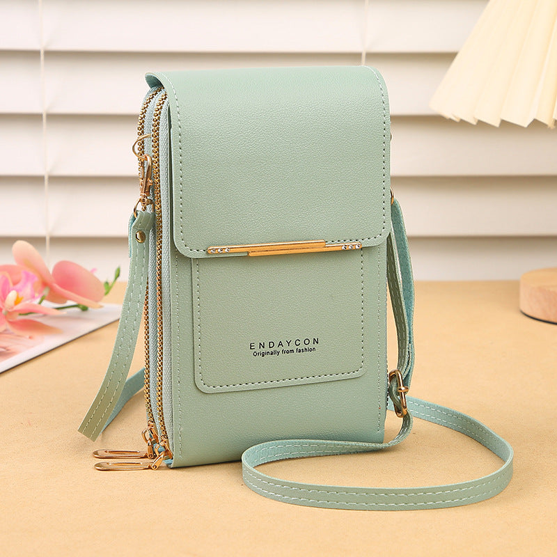 ✨ 2026 Trendy Touchscreen Crossbody Phone Wallet 📱👜