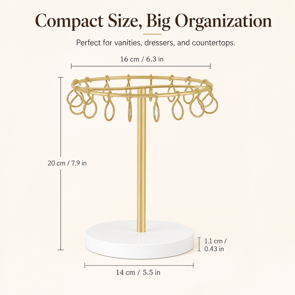 Hair Accessories Storage & Display Stand