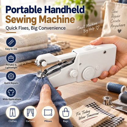 Quick Repair Handheld Sewing Machine