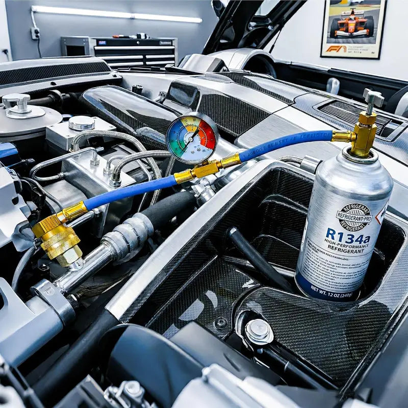 ❄️ Beat the Summer Heatwave: The 5-Minute DIY Car AC Recharge Kit That Saves You Hundreds at the Mechanic! 🛠️🚗