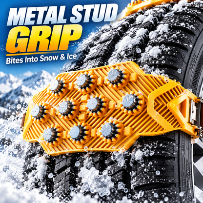Anti-Skid Tire Traction Straps for Snow & Ice