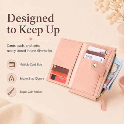 Small wallet, big convenience 👛