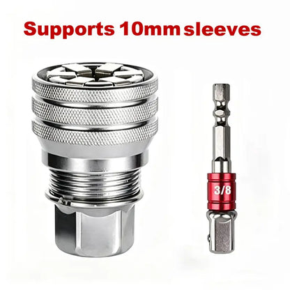 ⚡ The Tool That Replaces Your Entire Toolbox: The Heavy-Duty Universal Socket That Snaps Onto Any Nut, Hook & Stripped Bolt Instantly! 🛠️🔥