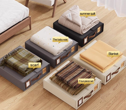 🛏️✨Foldable Sheet Storage Set – Keep Your Bedding Organized and Neat