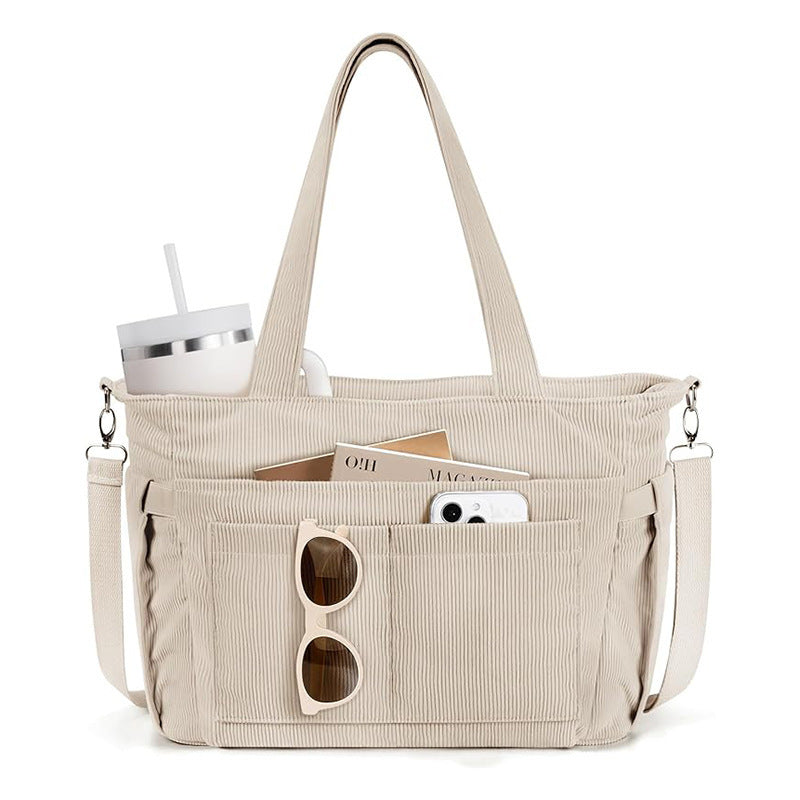 👜 Chic & Spacious Daily Tote Bag | Minimalist Leather Shoulder Bag for Women ✨