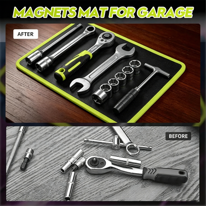 ⚡ The Ultimate Garage Cheat Code: The 3Pc Flexible Magnetic Tool Mat Set That Snatches Every Bolt & Defeats Vehicle Scratches Forever! 🛠️🧲