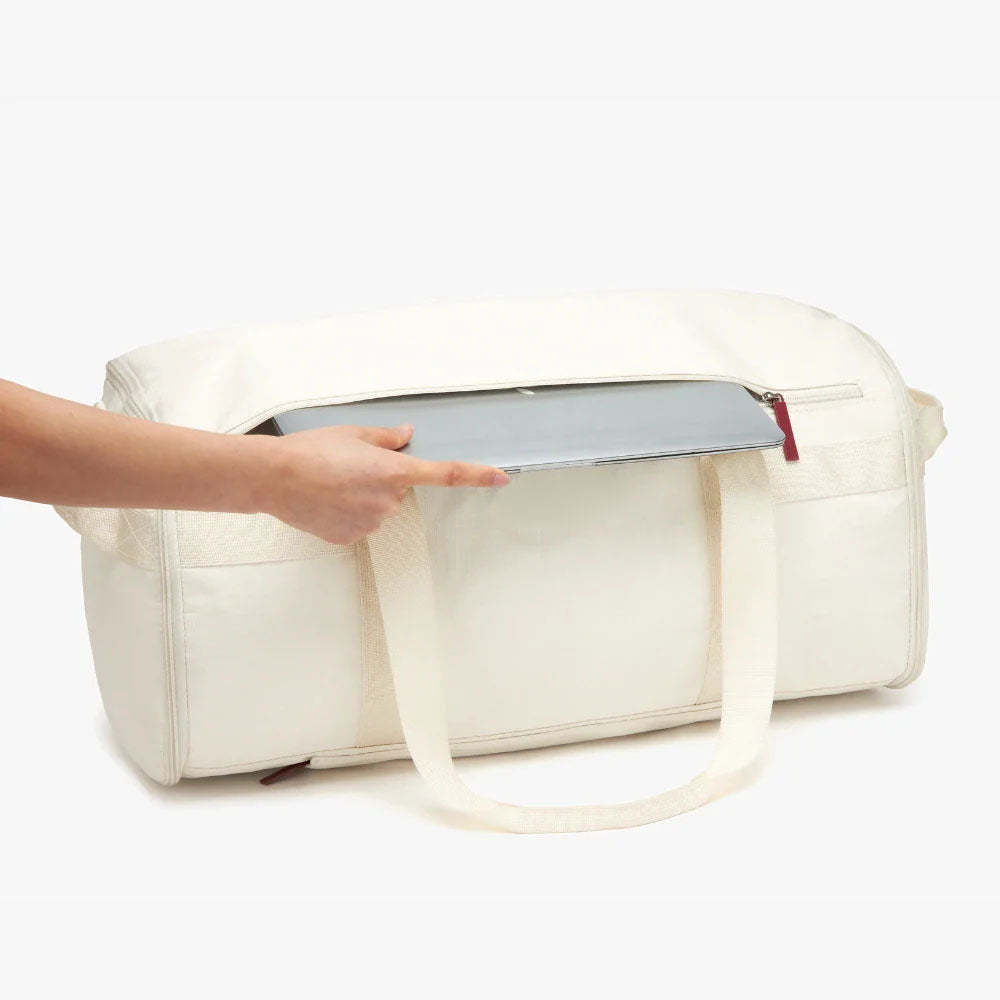 🧳 The Ultimate Travel Companion | Large Capacity Travel Duffel Bag with Integrated Trolley Sleeve, Waterproof Over-Night Weekender Luggage Bag ✨