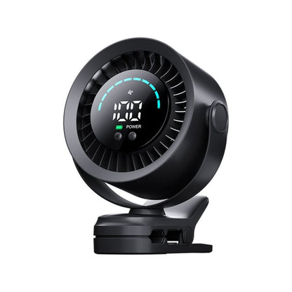 4000mAh Rechargeable Portable Clip on Fan-100-Speed Touch Control