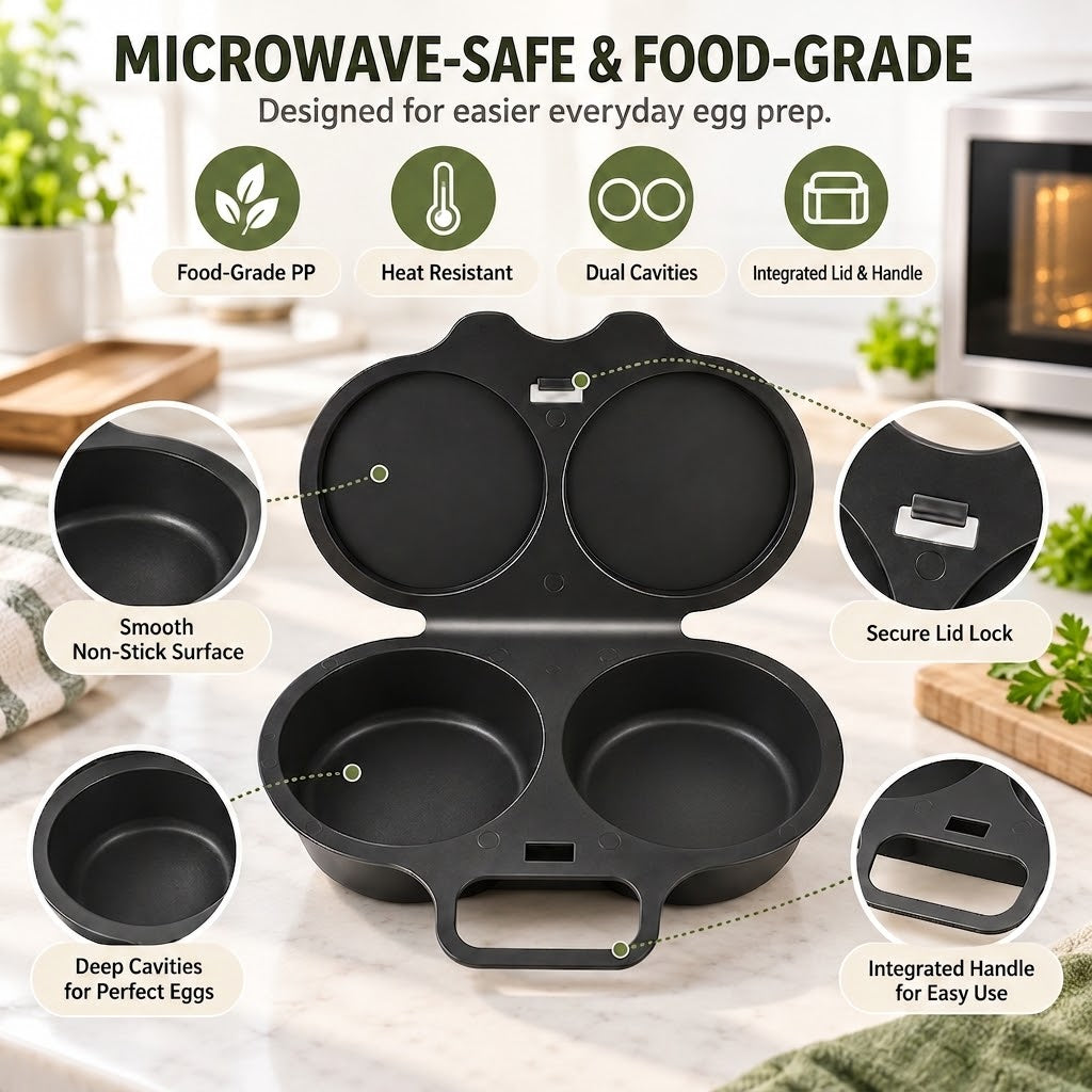 2-Cup Microwave Egg Cooker