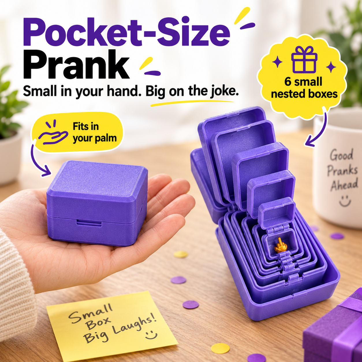 Nesting Surprise Prank Gift Box