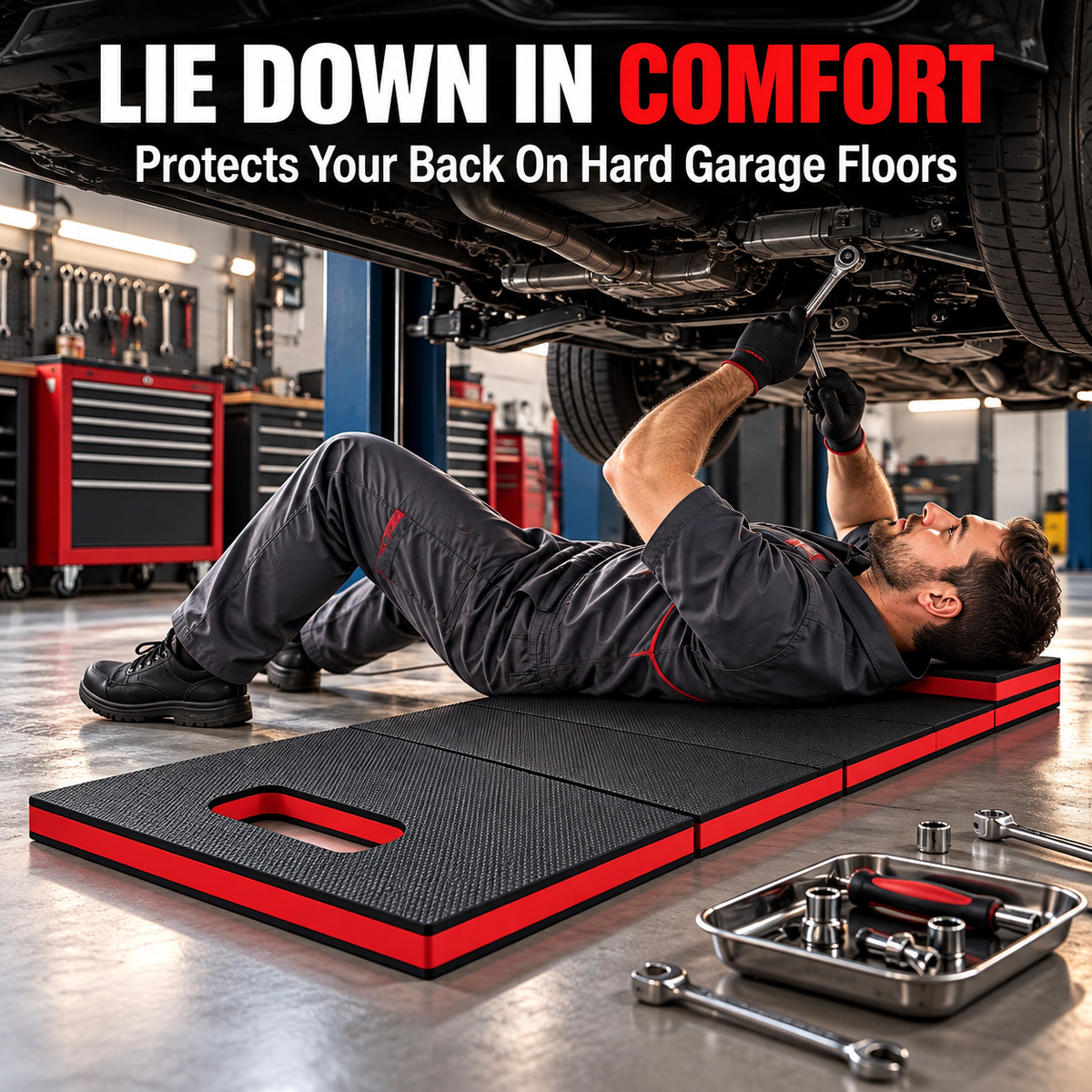 Foldable Multi-Purpose Foam Mat – Cushioned Ground Support