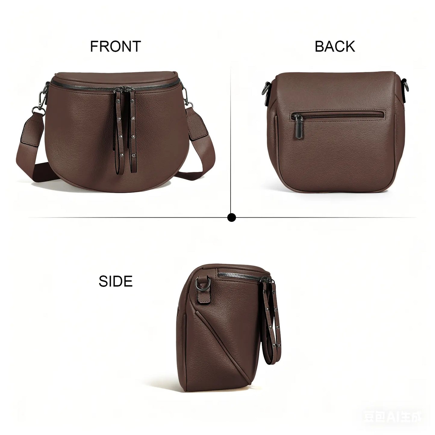 👜 Women's Leather Crossbody Bag | Waterproof, Spacious & Stylish ✨