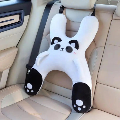 🐷 Cozy Car Neck Pillow for Kids 💖