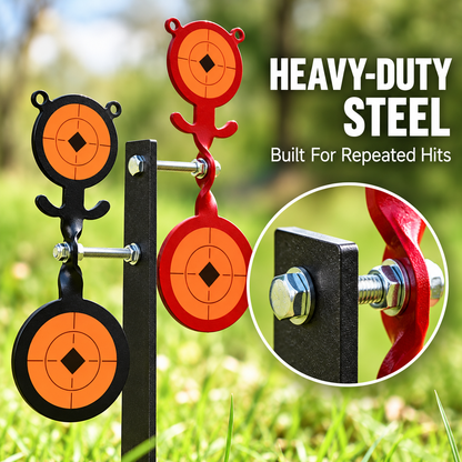 Ground-Mounted Auto-Reset Spinning Target