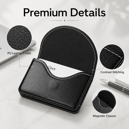 Slim Magnetic Business Card Holder