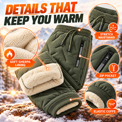 Women’s Fleece-Lined Winter Jogger Pants
