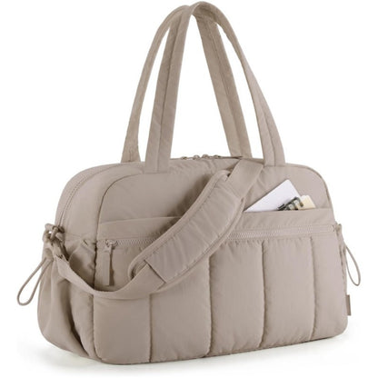 Large Capacity Travel Tote Bag with Wet & Dry Compartment