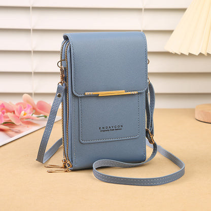 ✨ 2026 Trendy Touchscreen Crossbody Phone Wallet 📱👜
