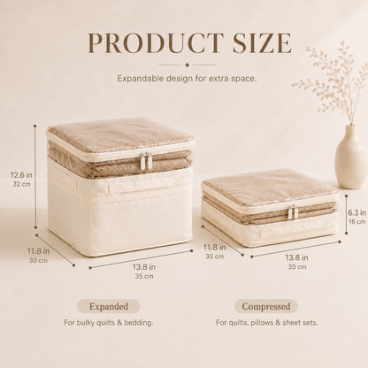 Large Capacity Transparent Quilt Storage Bag