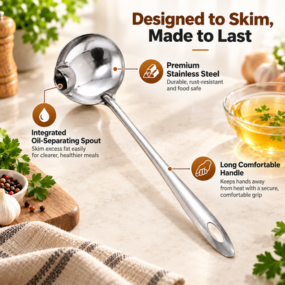 Stainless Steel Oil Separator Ladle