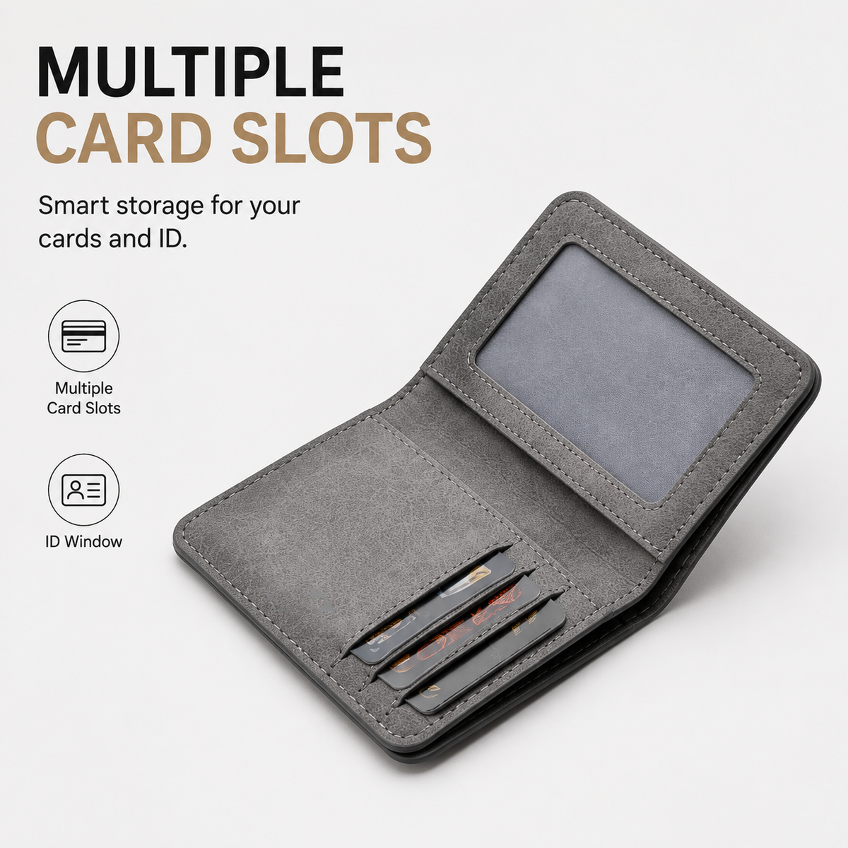 Men’s Slim Multi-Card Wallet 💳