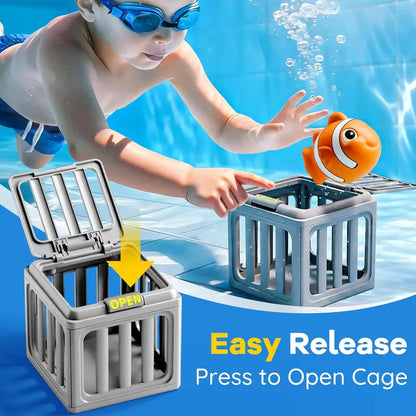 ⚡ The Ultimate Underwater Safari: The Magic Diving Toy Set with Catching Box That Keeps Kids Splashing for Hours! 🌊🦈