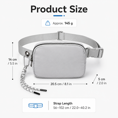Adjustable Strap Crossbody Bag