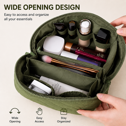 ✈️✨ The Perfect Travel Toiletry Bag — Includes a Free Mini Pouch
