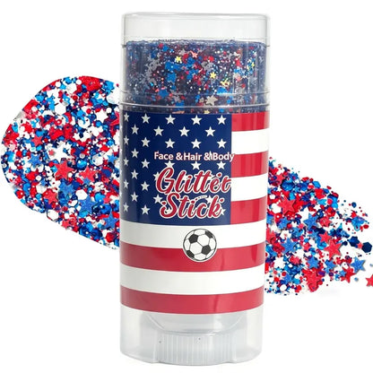 ⚡ Born to Sparkle: The Ultimate 4th of July Red, White & Blue Glitter Stick That Puts a Fest in Every Party! ✨
