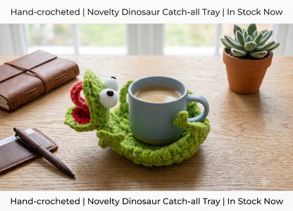 🐾 Whimsical Tabletop Charm | Hand-Crocheted Cartoon Animal Coasters, Thickened Heat-Insulating & Anti-Scalding Drink Mats ✨