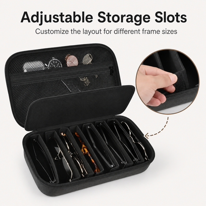 Travel Sunglasses Organizer Case