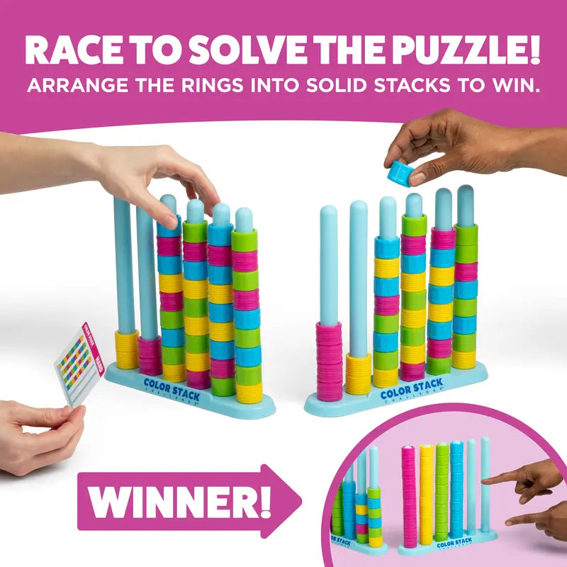 ⚡ Ditch the Screens, Bring the Noise: The Fast-Paced Color Stack Challenge Everyone is Obsessed With! 🏆🎉