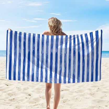 🌊 Quick-Drying Microfiber Beach Towel – Ultra-Light Sand-Free Travel Towel Whit Beach Clip