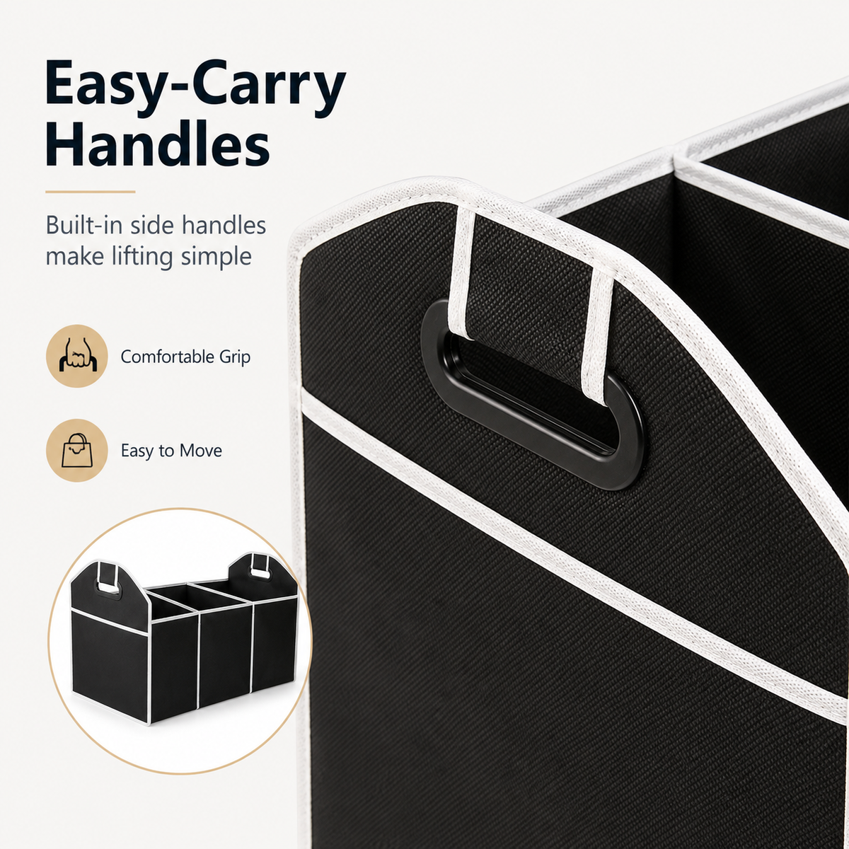 Foldable Car Trunk Organizer