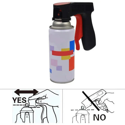 ⚡ Upgrade Your Spray Can to a $400 Paint Gun: The Heavy-Duty Full-Grip Trigger Handle That Eliminates Finger Cramps & Paint Drips Instantly! 🛠️🎨