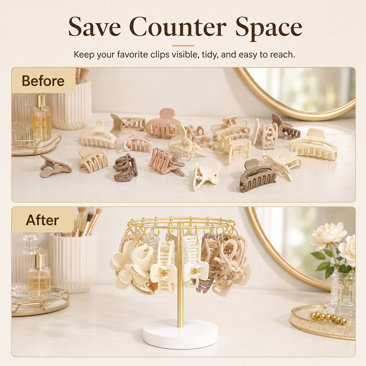 Hair Accessories Storage & Display Stand