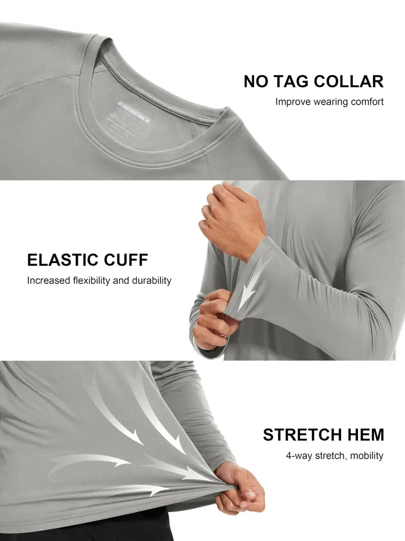 🛡️🏃‍♂️Beat the Heat: The Ultra-Lightweight UPF 50+ Shirt That Keeps You 10° Cooler!