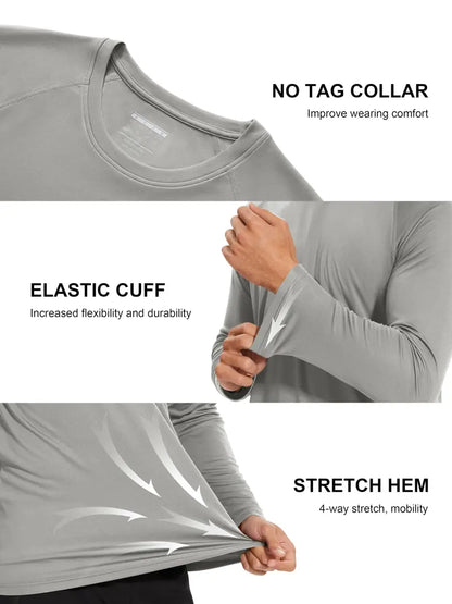 🛡️🏃‍♂️Beat the Heat: The Ultra-Lightweight UPF 50+ Shirt That Keeps You 10° Cooler!