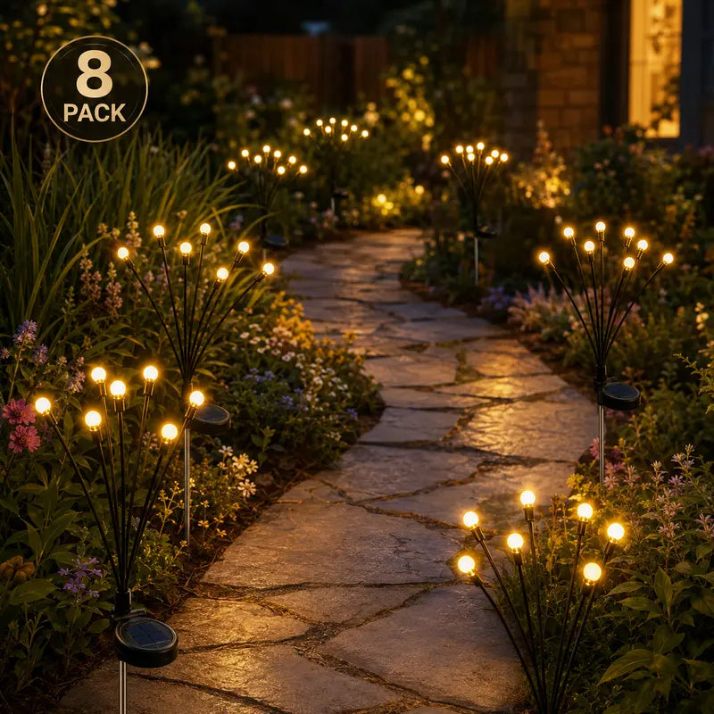 🔮 Bring Your Garden to Life: The Magical Solar Firefly Lights That Sway in the Breeze Like Real Fireflies! 🌟🏡