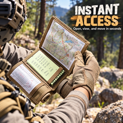 Wrist Map & Reference Card Holder
